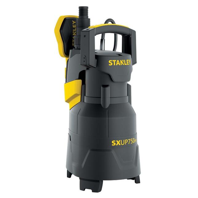 STANLEY Čerpadlo kalové 5-30mm 750W 8m 13500l/hod.  SXUP750PTE
