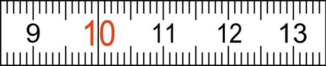 Meter zvinovací 3M x 13mm EGII s priezorom BMI