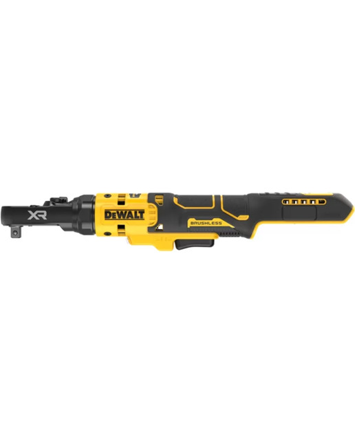 DeWALT Zárófejű racsni 18 V XR® 1/4 és 3/8, gyorskioldós hatszög 1/4   DCF520N