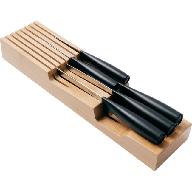 FISKARS Blok drevený na nože do zásuvky FSC | 1062890