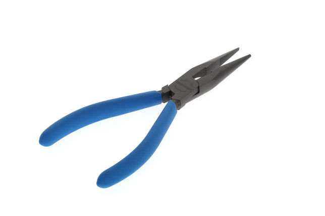 GEDORE 8132-160 TL Ploché a okrúhle rovné kliešte 160 mm potiahnuté