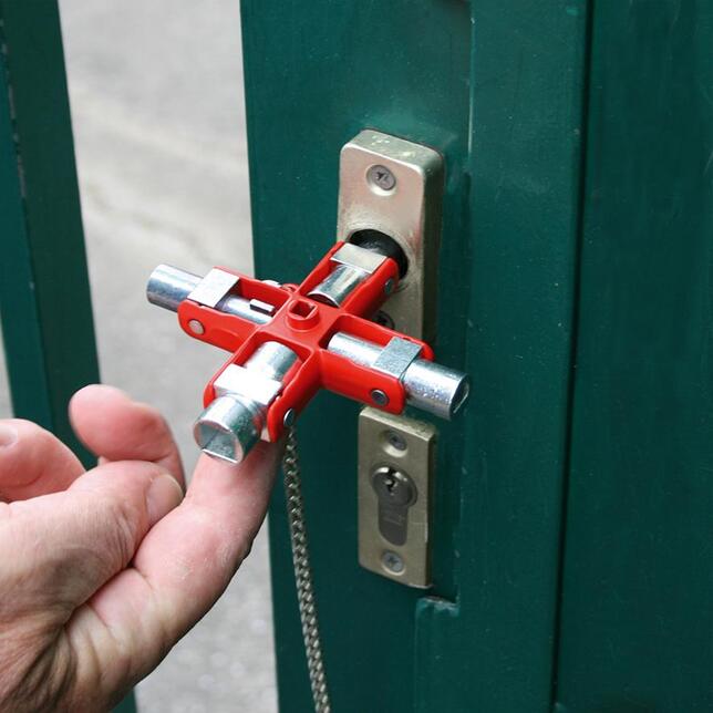 Schuebo Kľúč na skrinky rozvodné Master 9in1 Sschuebo