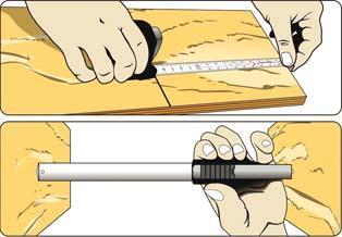 HULTAFORS Meter zvinovací 3M x 16mm Talmeter EG II Hultafors