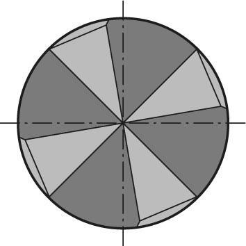 FORMAT Fréza odihľovacia 4mm Z4 90G TiALN VHM N DIN6527 HB Format