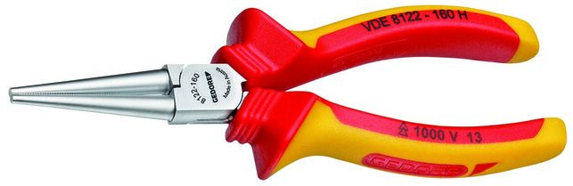 GEDORE VDE 8122-160 H Kružné kliešte VDE s izolačným krytom 160 mm