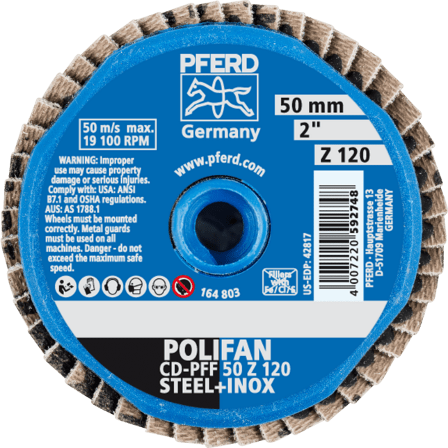 PFERD TOOLS COMBIDISC Brúsky CD PFF 50 Z 120