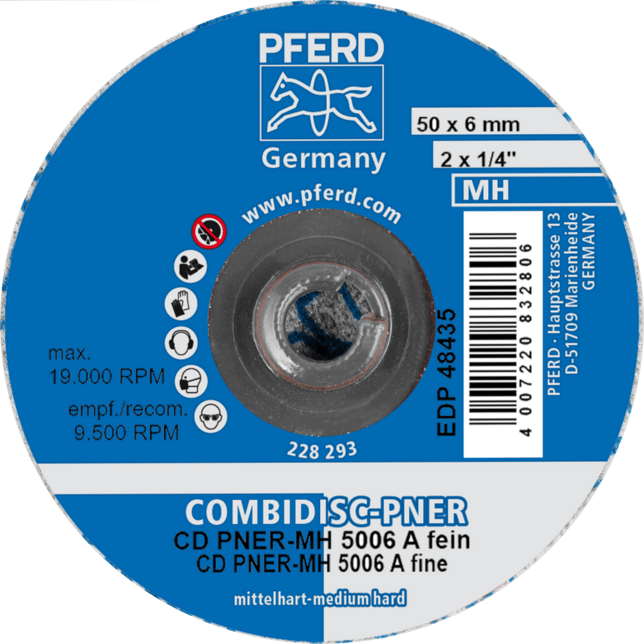 PFERD TOOLS COMBIDISC Brúsky CD PNER-MH 5006 A F