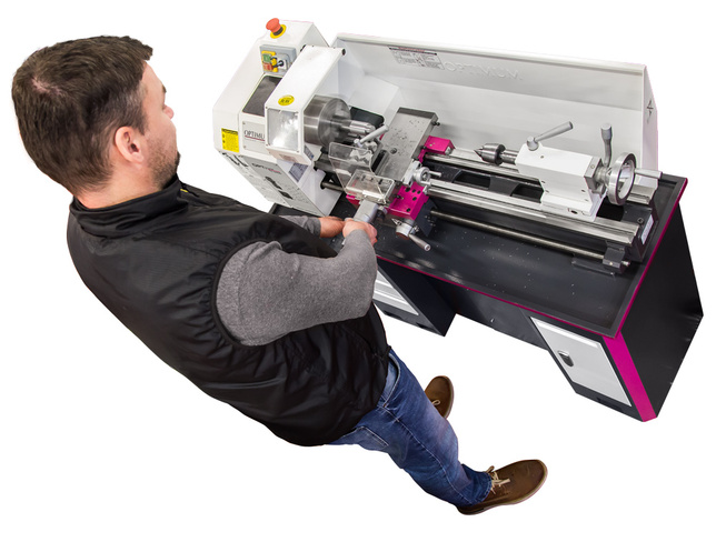 OPTIMUM Stolný sústruh OPTIturn TU 2406 (230V)