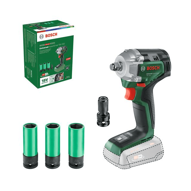 UniversalImpactDrive 18V-350 - Akumulátorový rázový uťahovač - 0603980305