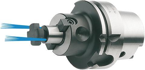 FORTIS Upínač pre frézy 27mm L60mm HSK 63 DIN69893 tvar A G2.5 IK Fortis