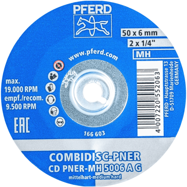 PFERD TOOLS COMBIDISC Brúsky CD PNER-MH 5006 A G