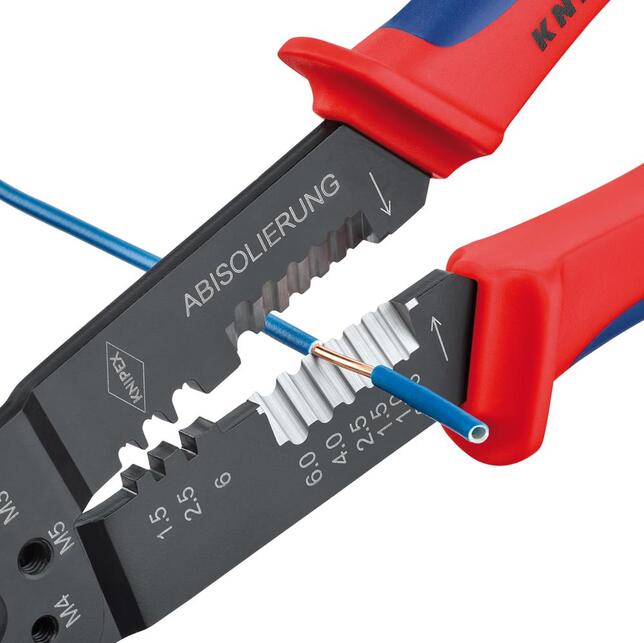KNIPEX Krimpelő fogó 0,5-6mm2 / 9722240 Knipex