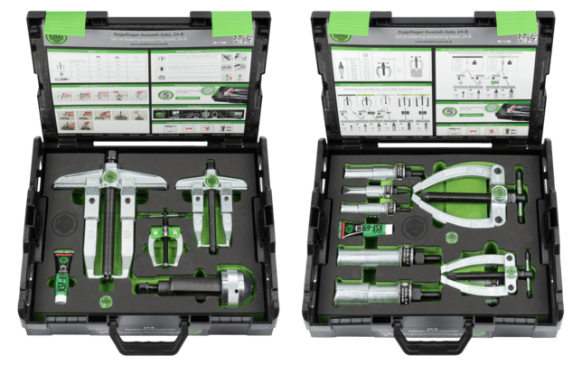 KUKKO 24-B | 14-dielna sada na sťahovanie guľkových ložísk