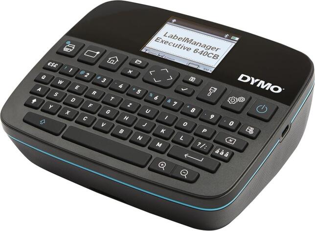 DYMO LabelManager Executi640CB m.3 D1 písacie pásky vr. Softcase je dodávaný s prenášaním