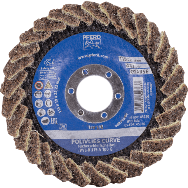 PFERD TOOLS Fleece vrstvené (netkané) náradie PVL-R 115 A 100 G