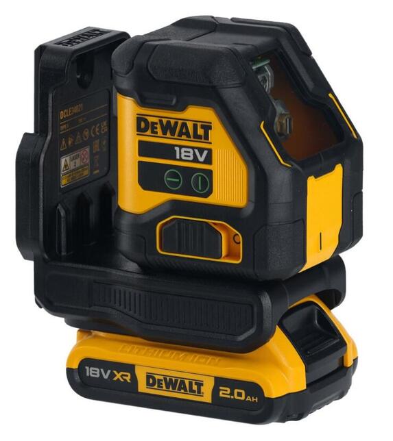 DeWALT Laser krížový ZELENÝ 18V bez AKU   DCLE34021D1