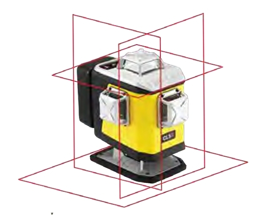 Krížový laser s červeným lúčom Nivel System CL5R