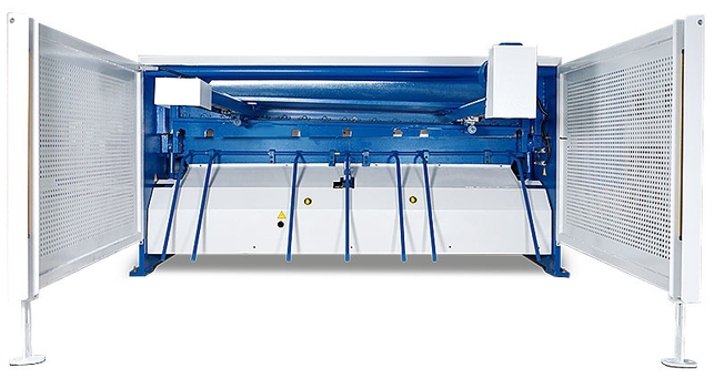 Elektrické nůžky na plech MTBS 2550-40 B s programovateľným zadným dorazom