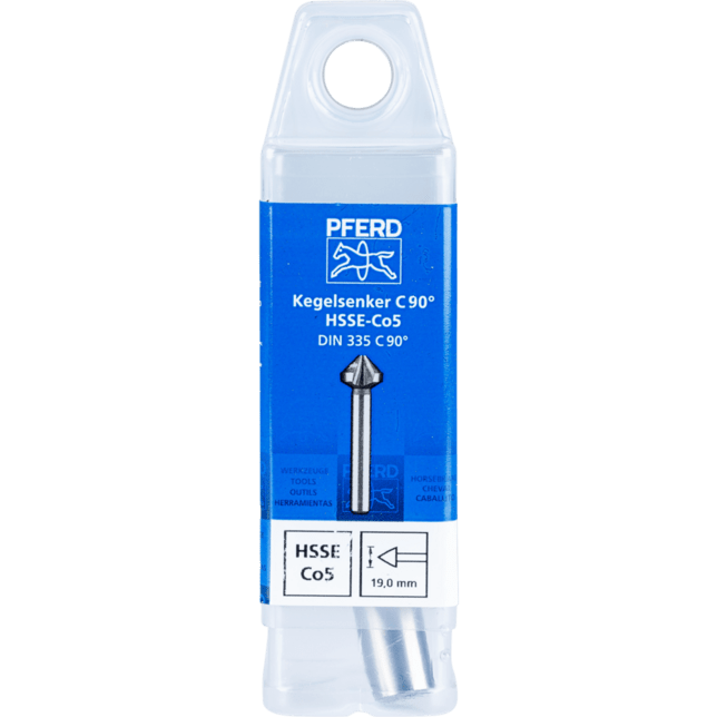 PFERD TOOLS Vrtacie a ponorné nástroje KES HSSE DIN 335 C90° 19,0