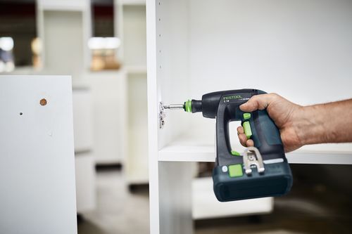 FESTOOL Akumulátorový vŕtací skrutkovač C 18 Basic-Set - 578831