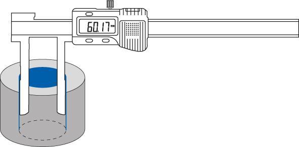 FORTIS Meradlo posuvné digi 10-150/0,01mm s dlhými čeľusťami Fortis
