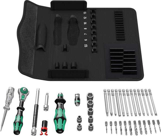 WERA Nástrojová súprava M1 Metal 39-dielna v textilnej krabici Wera