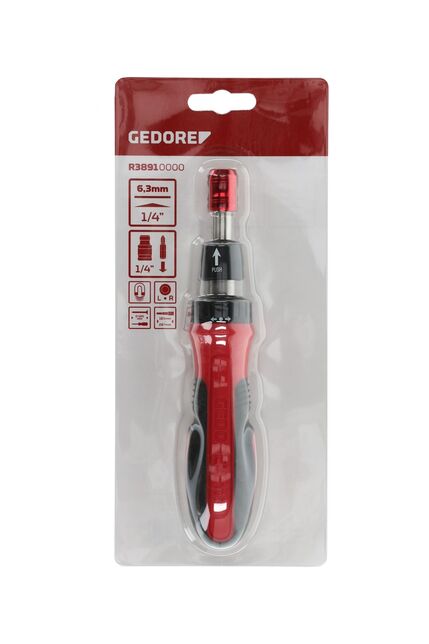 GEDORE RED Sada skrutkovacia 1/4 s Bit-Fix R38910000 Gedore Red