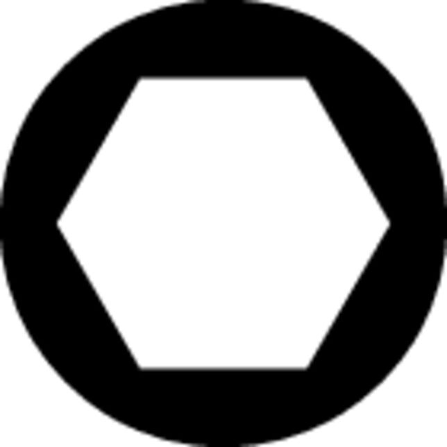 GEDORE 25 PK 9 Kľúč obojstranný nástrčný s otvorom 9 mm