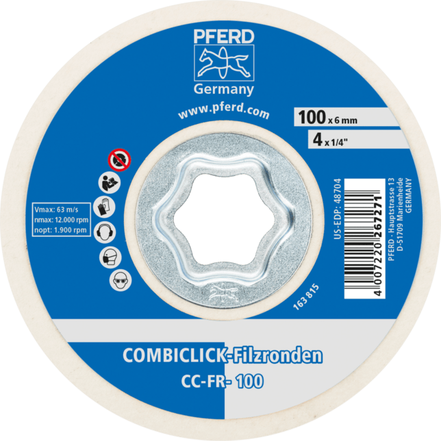 PFERD TOOLS COMBICLICK CC-FR 100