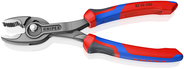 KNIPEX 82 02 200 SB TwinGrip® šedá atramentizovaná 200 mm