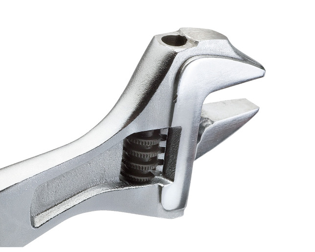 GEDORE 60 S 10 P Kľúč jednostranný 10", nastaviteľný, fosforovaný