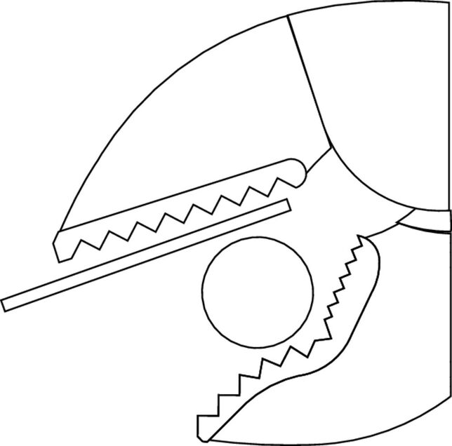 GEDORE 137 10 Zaisťovacie kliešte 10"