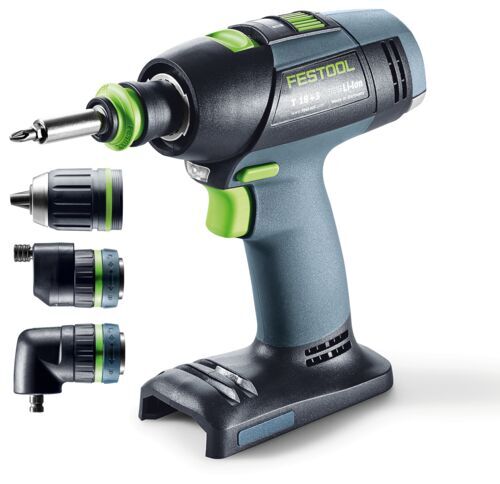 FESTOOL T18+3 Basic-Set - Akumulátorový vŕtací skrutkovač - 578828