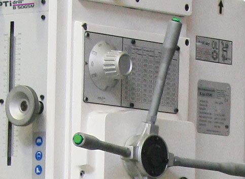 OPTIMUM Stĺpová prevodová vŕtačka OPTIdrill B 50 GSM