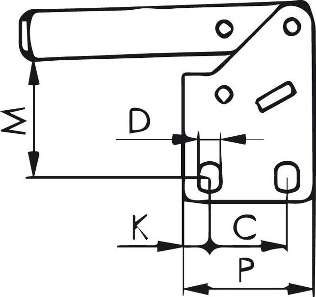 Úpinka vertikálna 6802 veľkosť 1 AMF