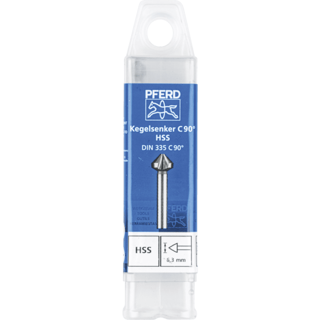 PFERD TOOLS Vrtacie a ponorné nástroje KES HSS DIN 335 C90° 6,3