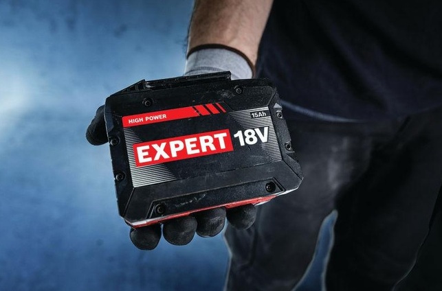 BOSCH EXPERT 2× EXBA18V-150 + EXAL18V-160 - Set dvoch akumulátorov 18V 15Ah a nabíjačky - 1600A0373Z