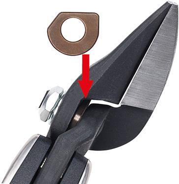 ERDI Nožnice na plech prevodové 230mm ľavé D39ASSL Erdi