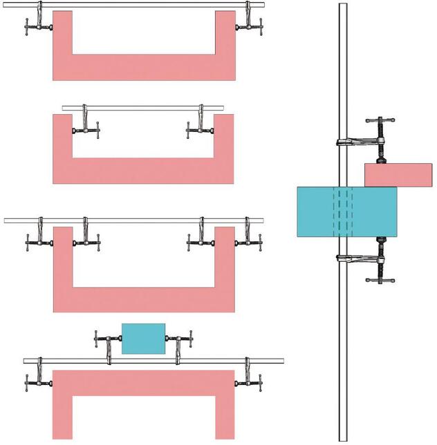 BESSEY Zvierka ručná GSV 3000x140mm GSV300M Bessey