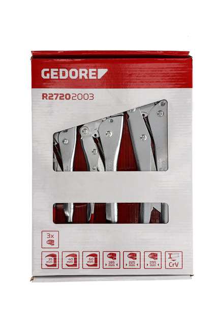GEDORE RED Sada klieští krimpovacích 3 diel R27202003 Gedore Red