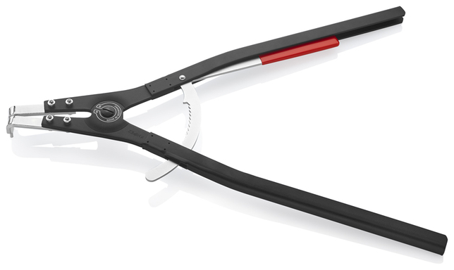 KNIPEX 46 20 A61 Kliešte na poistné krúžky pre vonkajšie poistné krúžky na hriadeľoch čierne poprášk