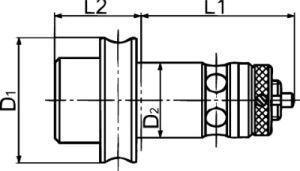 FAHRION Nadstavec závitníka GE pre SF 34 MK2 Fahrion