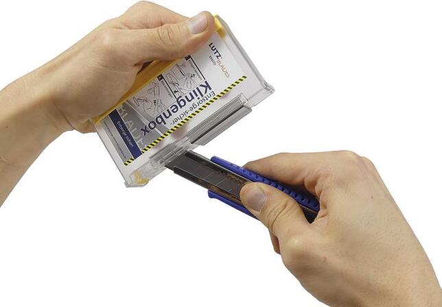 LUTZ BLADES Box na použité čepele Lutz