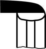 WILKE Nôž sústružnícky vnútorný zapichovací 32x32mm pravý VHM P25/P30 WN Wilke