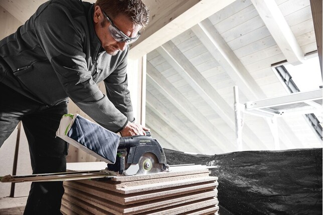 FESTOOL 577034  Akumulátorová ručná kotúčová píla HKC 55 EB-Basic-5,0