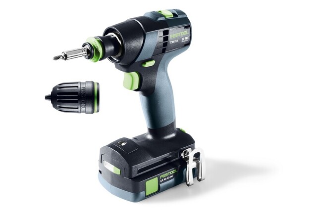 FESTOOL 578064 Akumulátorový vrtací šroubovák TXS 18-Basic-3,0