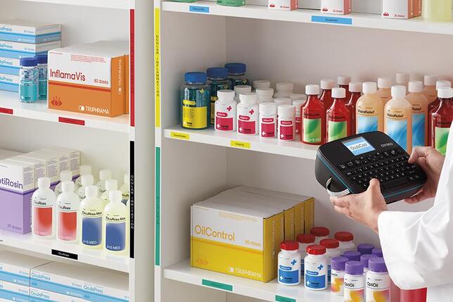 DYMO LabelManager Executi640CB m.3 D1 písacie pásky vr. Softcase je dodávaný s prenášaním