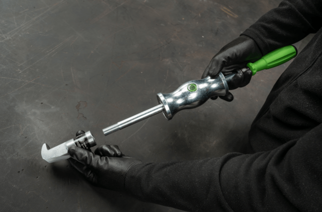 KUKKO 22-0-05 | Zariadenie s kladivom na posuv s 200 mm úderom, 0,5 kg úderovou hmotnosťou