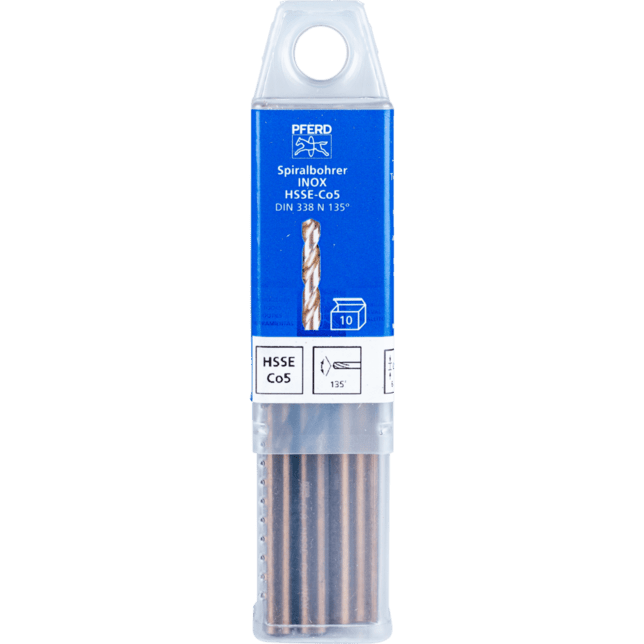 PFERD TOOLS Vrtacie a ponorné nástroje SPB DIN 338 HSSE N 6,8 INOX