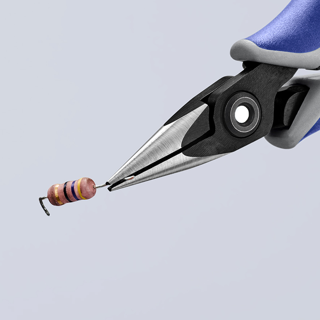 KNIPEX 34 52 130 Presné úchopové kliešte pre elektroniku s multi-komponentnými úchopmi leštené 130 m